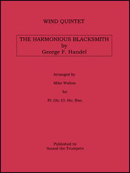 The Harmonious Blacksmith Woodwind Quintet cover